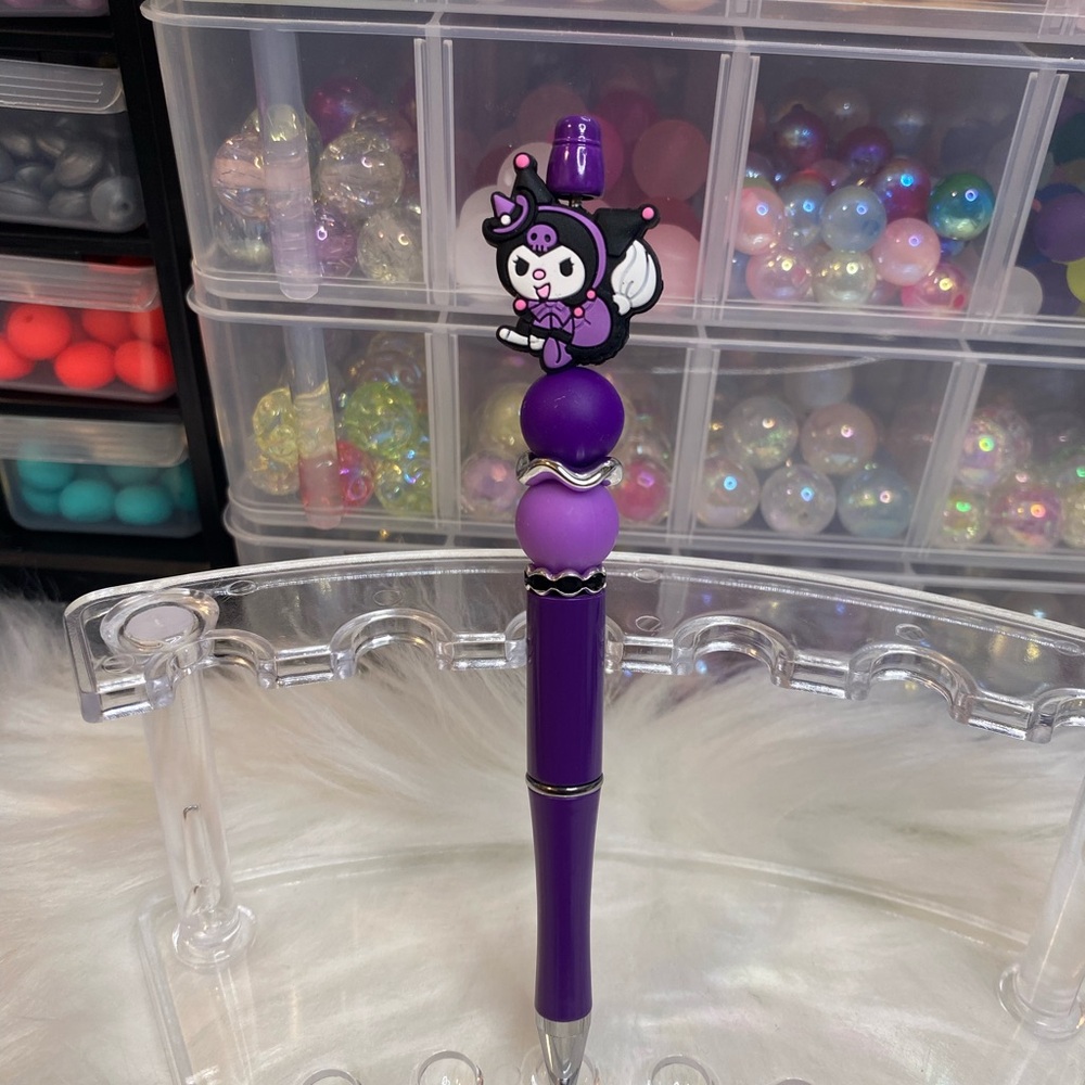 Purple Character Pen for Kids